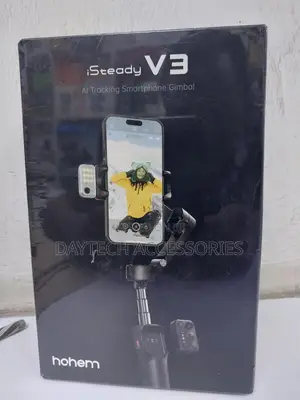 Hohem Isteady V3 Ai Smartphone Gimbal With Ai Tracker Black