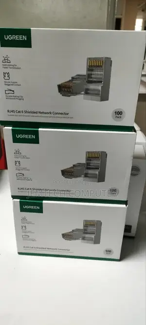Ugreen Cat 6 Shielded Crystal Head 100 Pack