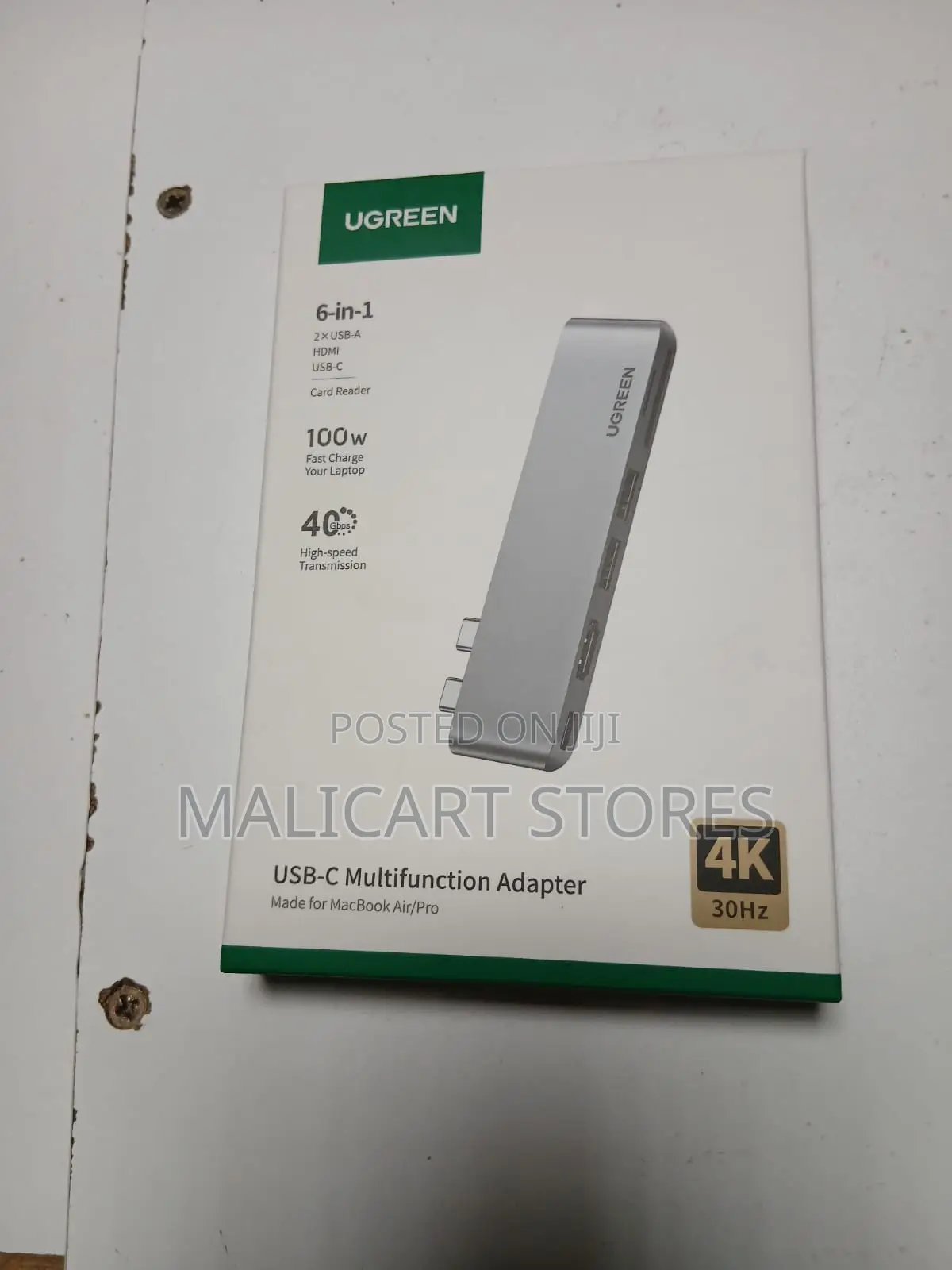 Ugreen 6-in-2 Usb-C Multifunction Adapter - Cm380