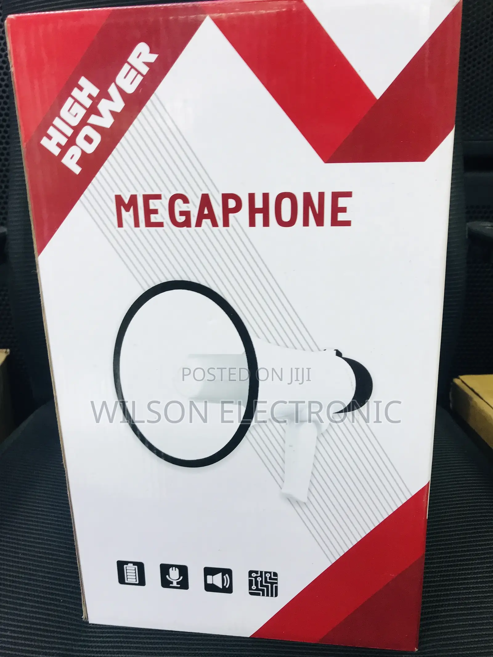 High Power. Handheld Lithium Battery Megaphone.