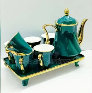 7pcs Tea Set With Ceramic Tray