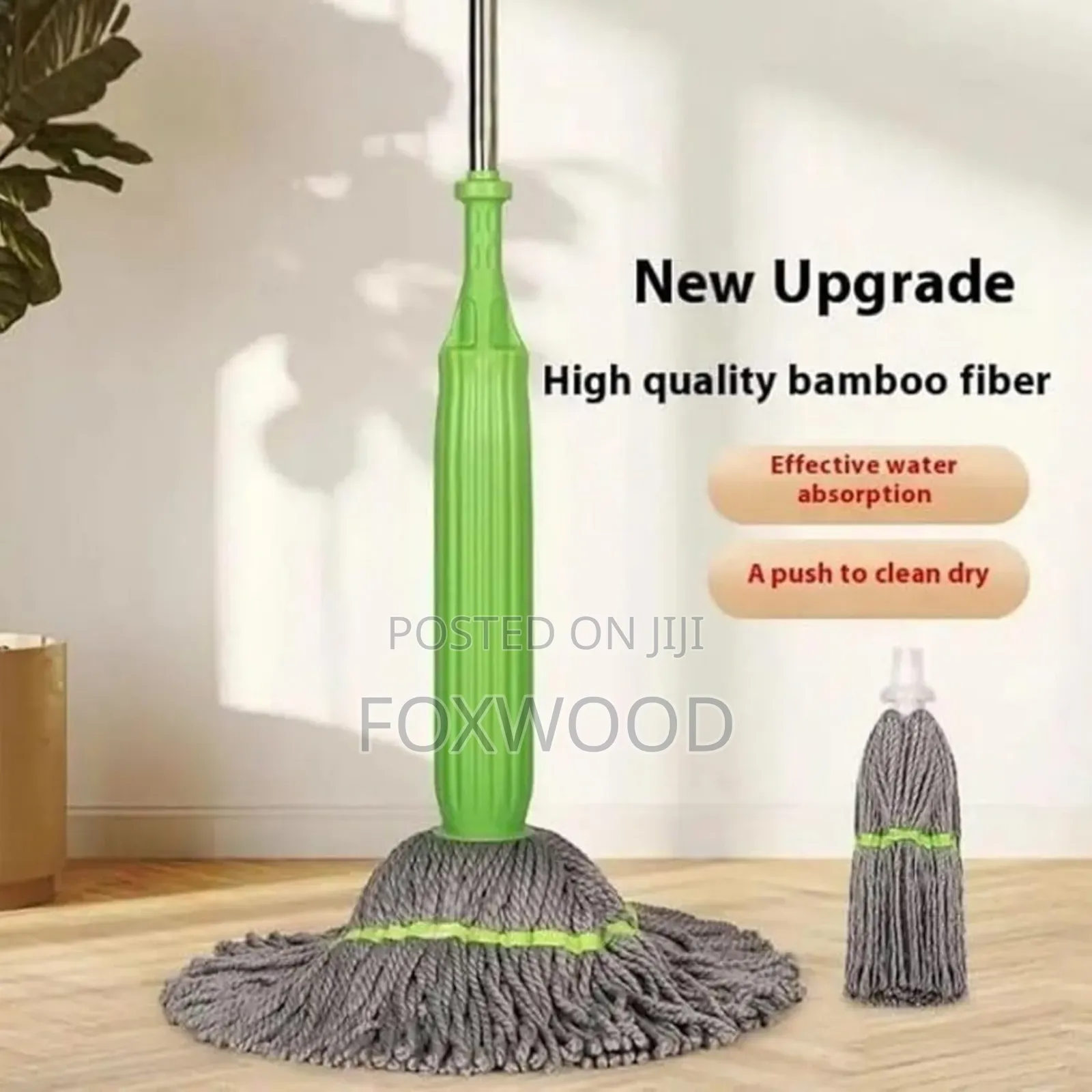 Self-Wringing Twist Mop