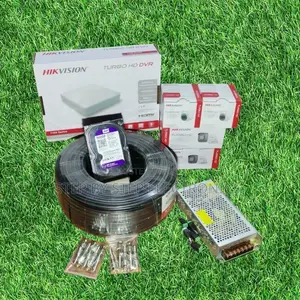 4 Indoor Outdoor Hikvision 1080p 2mp CCTV Cameras Complete Package