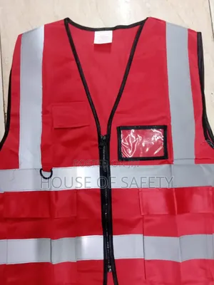 Red Reflectors With Zip