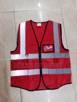 Red Reflectors With Zip