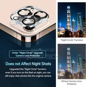 Ivoler Full Lens Protector for iPhone 16 Pro Max