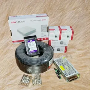 Home Security 4 Hikvision 1080p 2mp CCTV Cameras Complete Package
