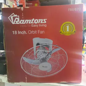 Ramtons 18 Inches Orbit Fan Available