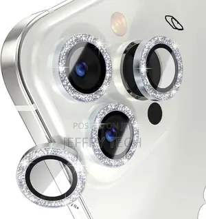 Choiche iPhone 14 Pro Camera Lens Protector Bling Metal Ring Protector