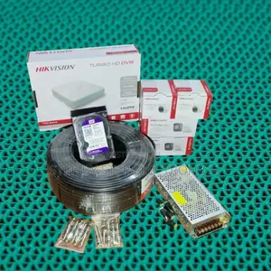 Smartphone View Hikvision 4-Camera 2mp CCTV Kit With Night Vision