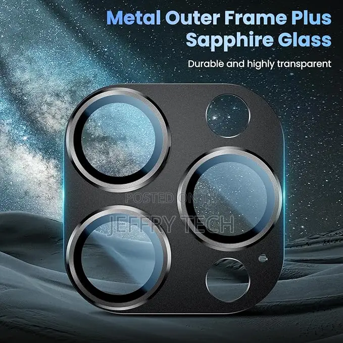 Uyiton Full iPhone 16 Pro Max Camera Lens Protector