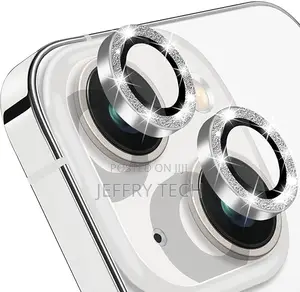 iPhone 14 Plus Camera Lens Protector, Bling Glitter