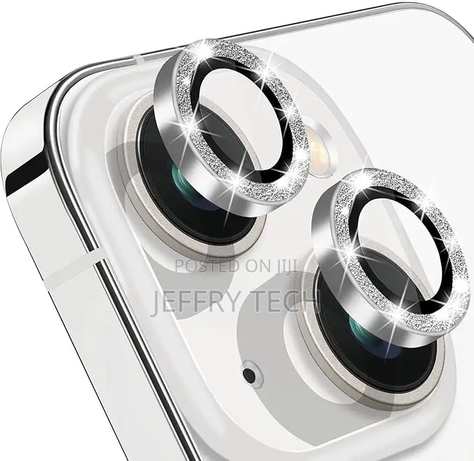 iPhone 14 Plus Camera Lens Protector, Bling Glitter
