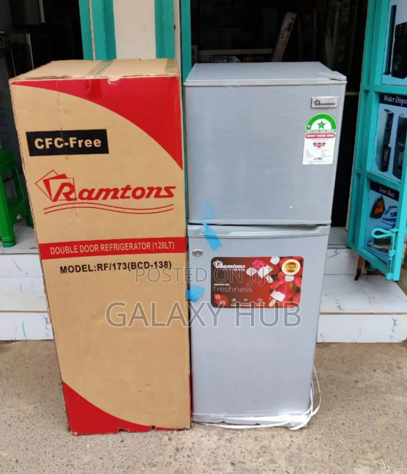 Ramtons Fridge Double Fridge 128litres Rf17