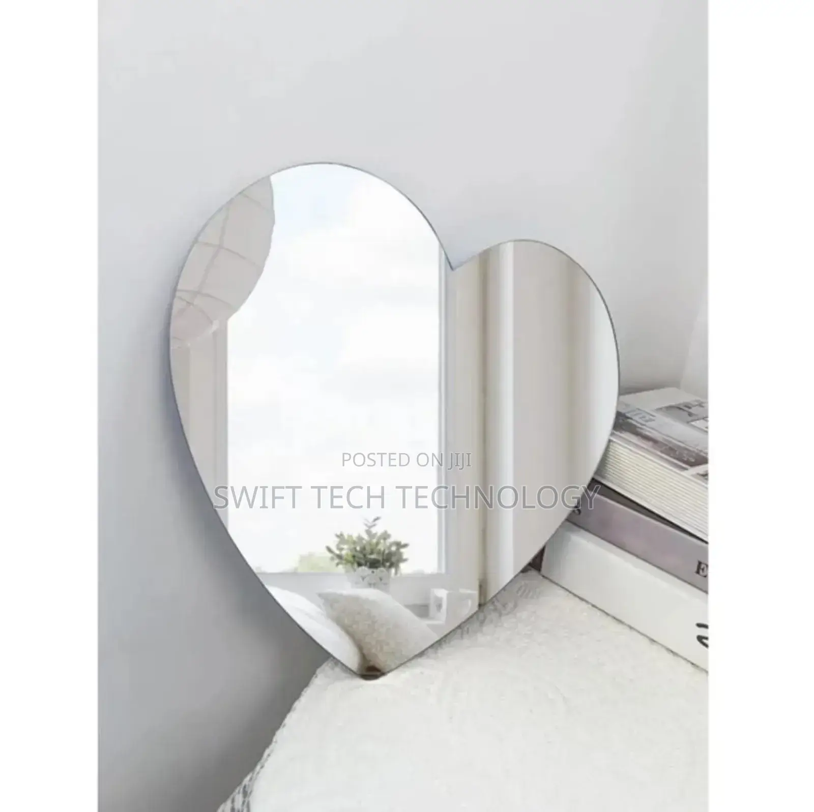 Acryllic Mirror Heart Shape