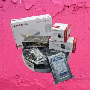 Plug and Play 2 Hikvision 1080p Full Hd CCTV Cameras Complete Kit