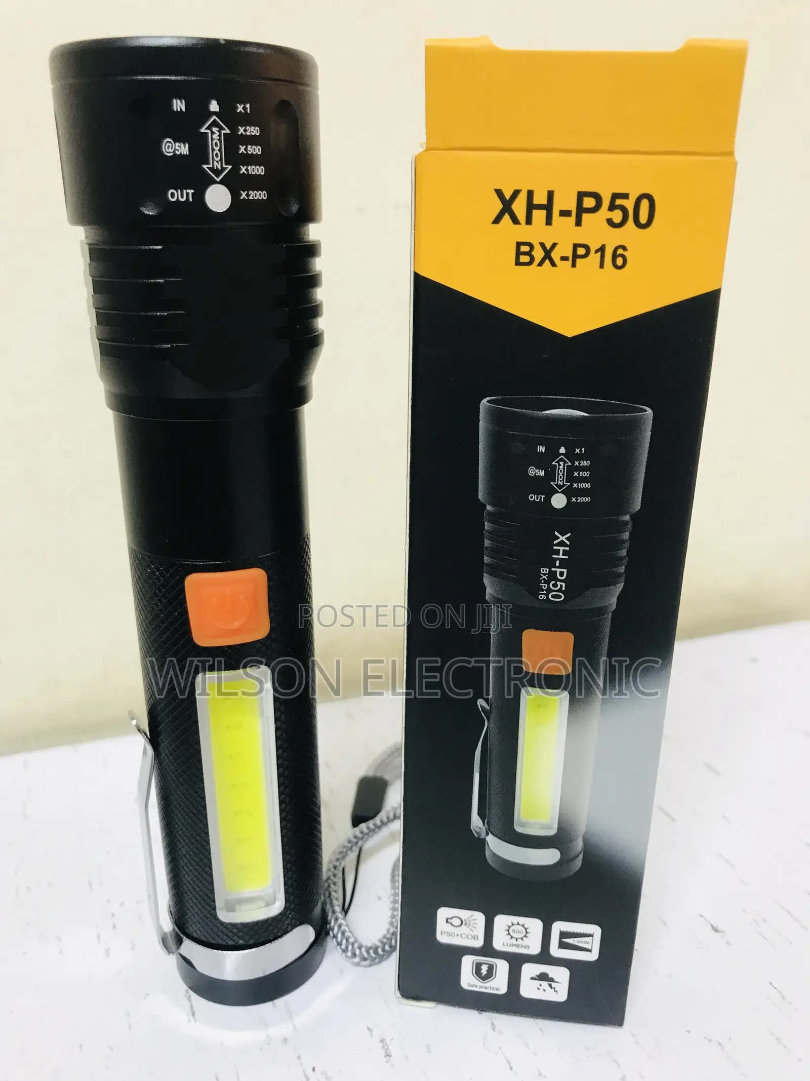 Xh-P50 Military Grade Flashlight
