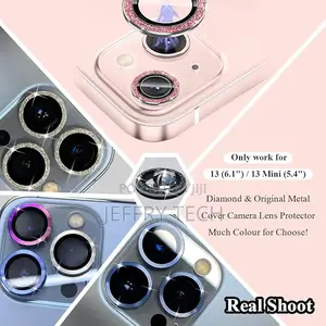 Jolojo Bling Camera Lens Protector Tempered Glass