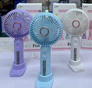 Hand Held Fan/ Portable and Rechargeable Fan