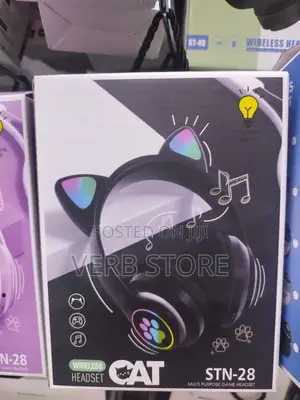 Cat Ear Headphones Ladies/Kids