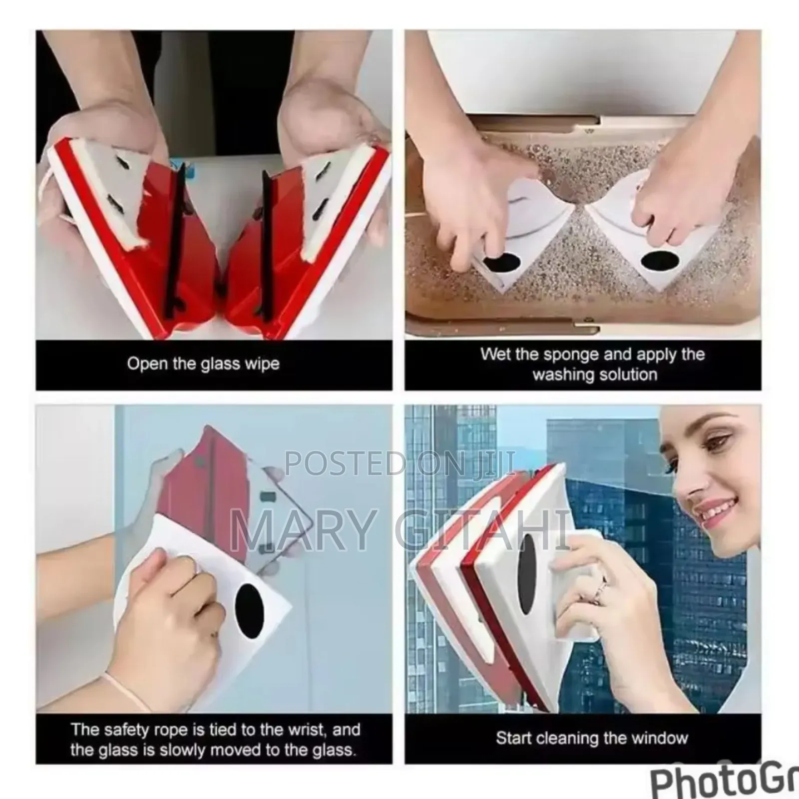 Double-Layer Hollow Strong Magnetic Window /Glass Cleaner