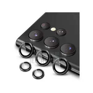 Bright Metal Ring Camera Lens Protector for Samsung Galaxy S23 Ultra