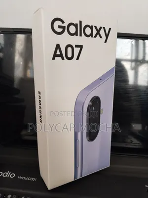 New Samsung Galaxy A07 4G 128 GB Black