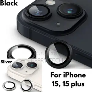 Bertw Metal Ring Camera Lens Protector for iPhone 15