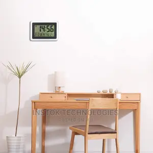 Digital LED Wall Clock With Alarm,Date,Temperature