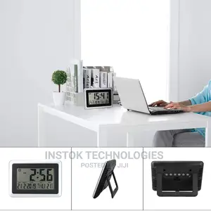 Digital LED Wall Clock With Alarm,Date,Temperature