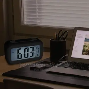 LED Digital Backlit Alarm Clock Withthermometre and Calender