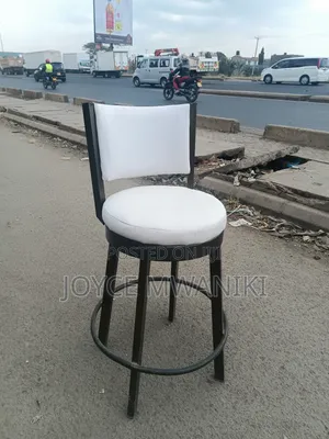High Bar Chair, White 
