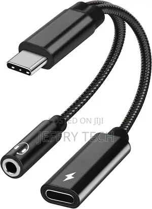 Usb C to 3.5mm Audio Adapter, 2-in-1 Usb C Headphone Adapte