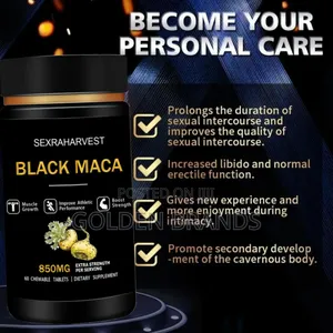 Boost Sexual Energy,Stamina,Performance Black Maca 850mgextra Strength