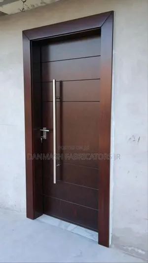 Modern Wooden Security Door