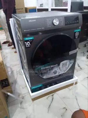 Hisense Machine Front Load 10.5/6kg
Grey Wash Dry Full Automatic