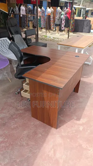 Secretarial Office Chair Plus Lshape Office Desk
