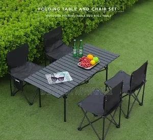 Outdoor/Camping Folding Table+Chair Set in Kenya