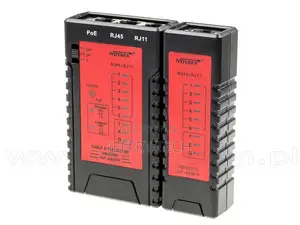 Cable Tester Rj-45, Rj-11 With Poe Indication (Noyafa Nf-