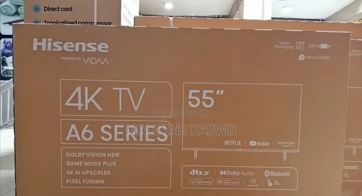 Hisense 55′′ 55a6 Series Vida
