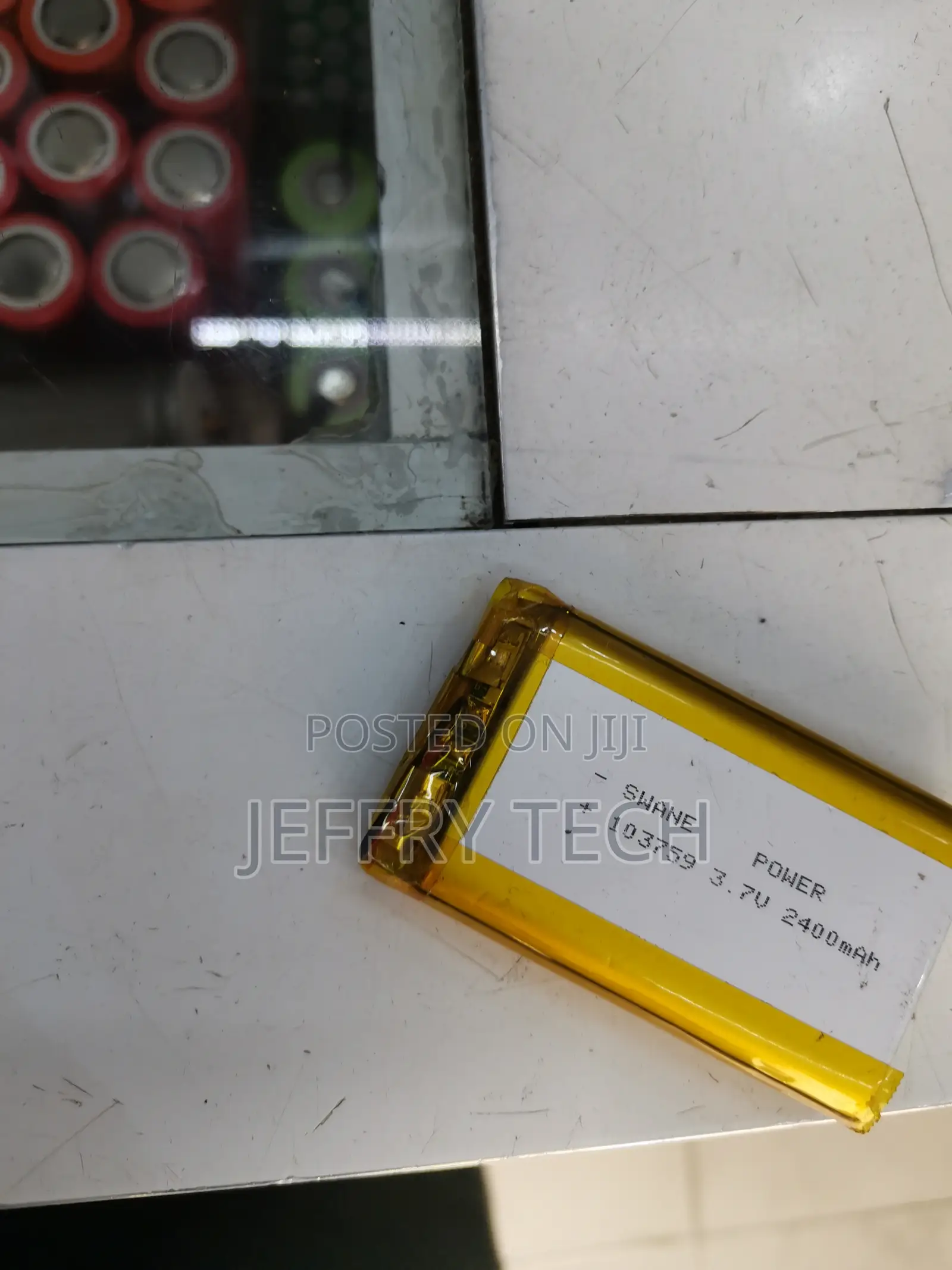 Rechargeable Battery 3.7v 2400mah HST Lithium Polymer