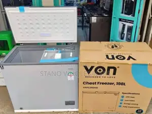 198litres Deep Freezer Von