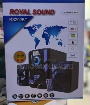 Woofer 2.1 With Fm and Bluetooth