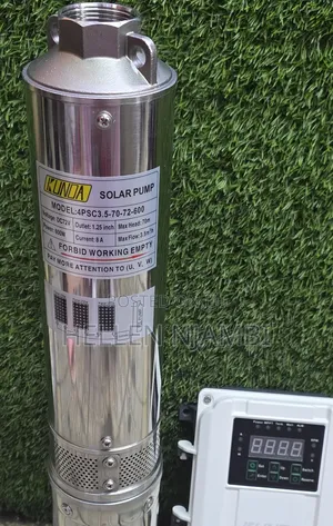 70m Solar Submersible Pump With the Control Box