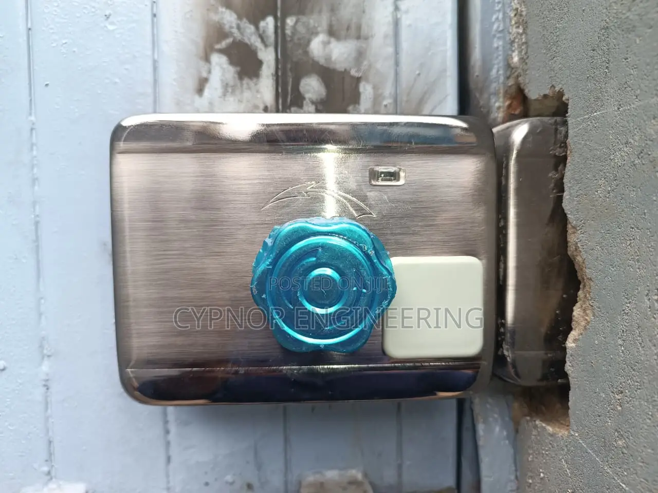 Smart Gate Lock With Fingerprint Access