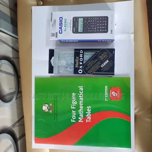 High-school Form 4 Pack , Calculator,  Logtable. Clear Set Free Ruler