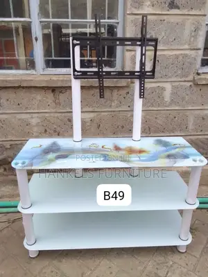 3 Layer Glass Tv Stand