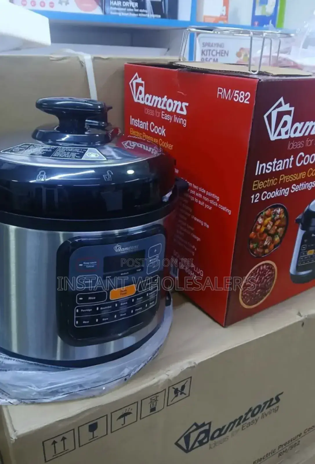 Ramtons Electric Pressure Cooker