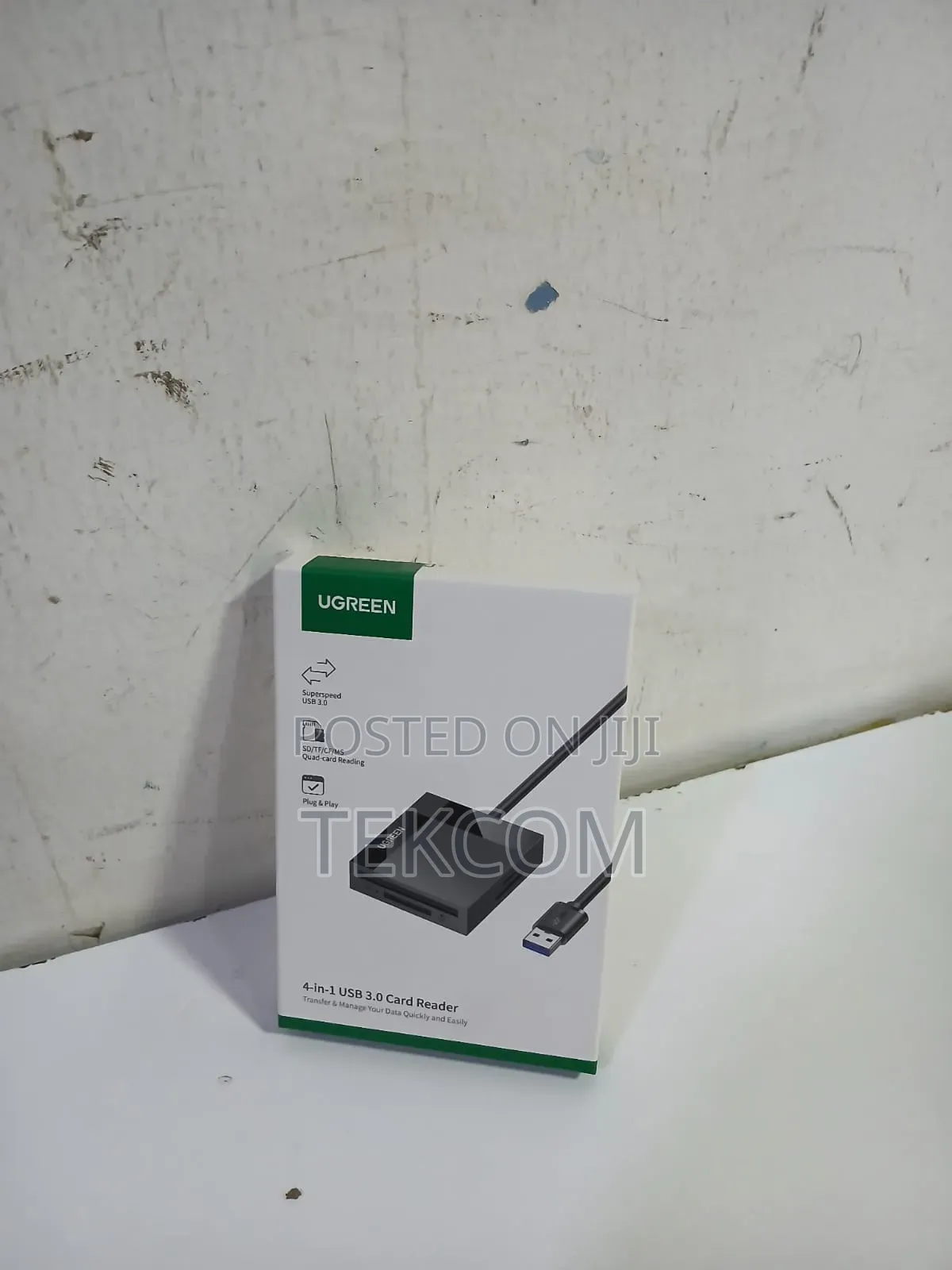Ugreen Usb-a 3.0 All-in-one Card Reader  - Cr125- 50cm- Ug-30333