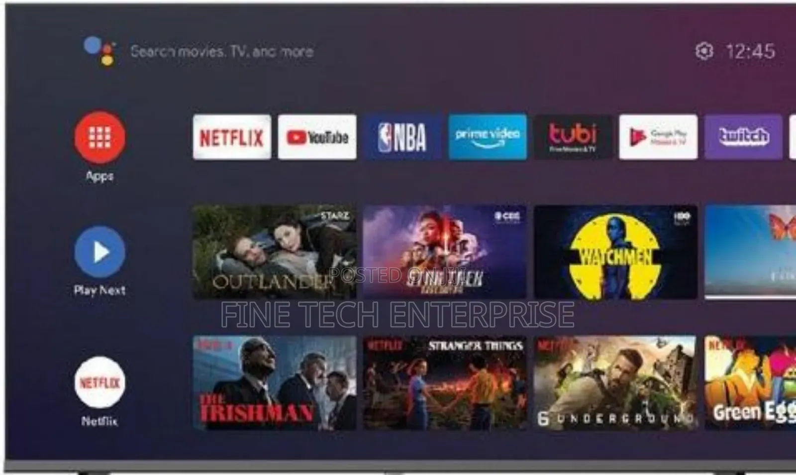 Vitron 32” Smart Android Frameless Bt